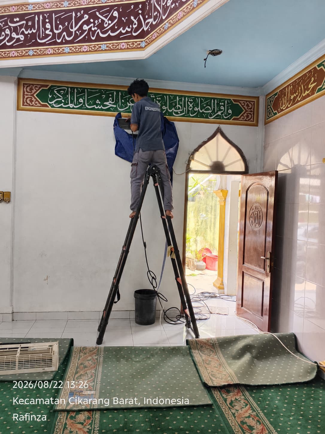 Service Ac Mushola AL ISTIQOMAH